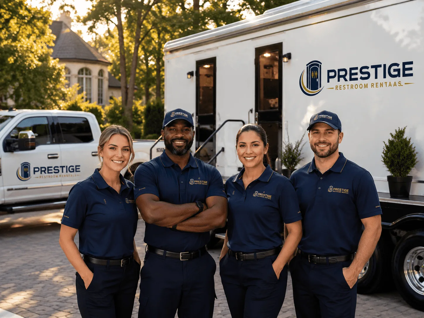 Trusted Luxury Portable Restrooms company in Goodman, WI